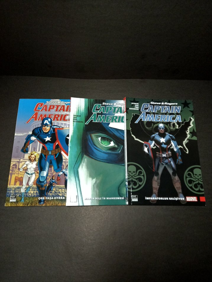 Steve Rogers: Captain America Cilt 1-2-3