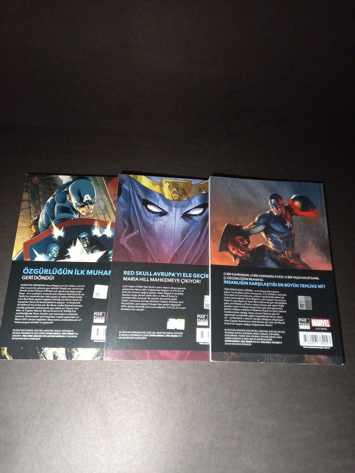 Steve Rogers: Captain America Cilt 1-2-3