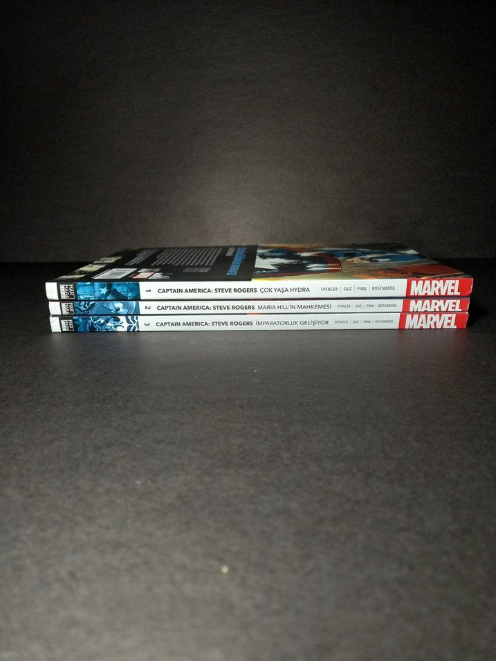 Steve Rogers: Captain America Cilt 1-2-3