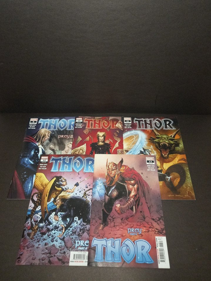 Thor #9-13 Prey Arc