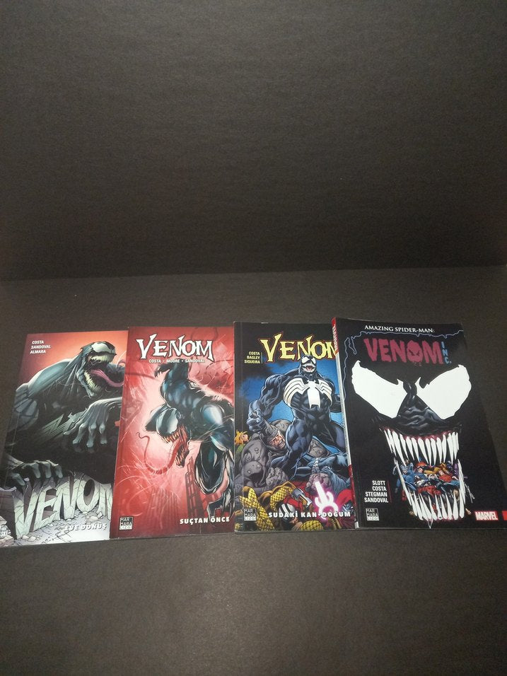 Venom - Cilt 1-2-3 ve Spider-Man Venom INC.